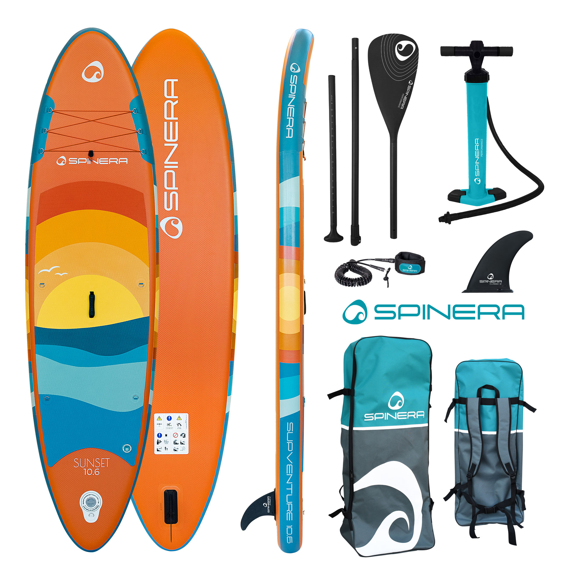 Spinera SUP Supventure Sunset 10.6 - 320x80x15 cm