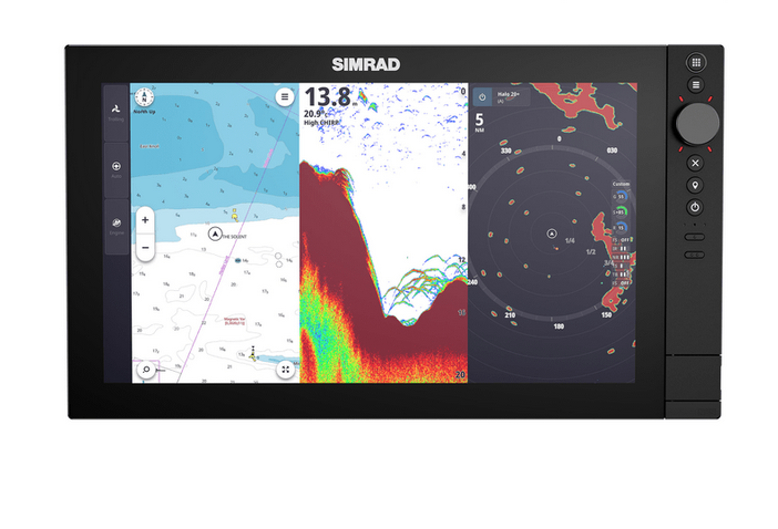 Simrad NSS 4 - 16" Kartenplotter mit 1kW Sonarmodul