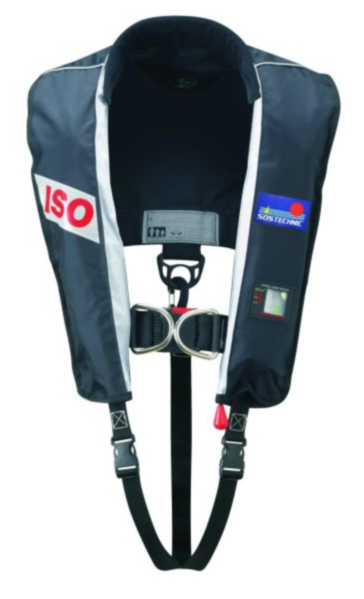 SOSTechnic AUTOMATIK-RETTUNGSWESTE "CALIFORNIA PROFESSIONAL", 150 N-SET