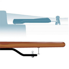 Simrad TB 90 Unterbauwinkel 90mm für Simrad Cockpitpiloten