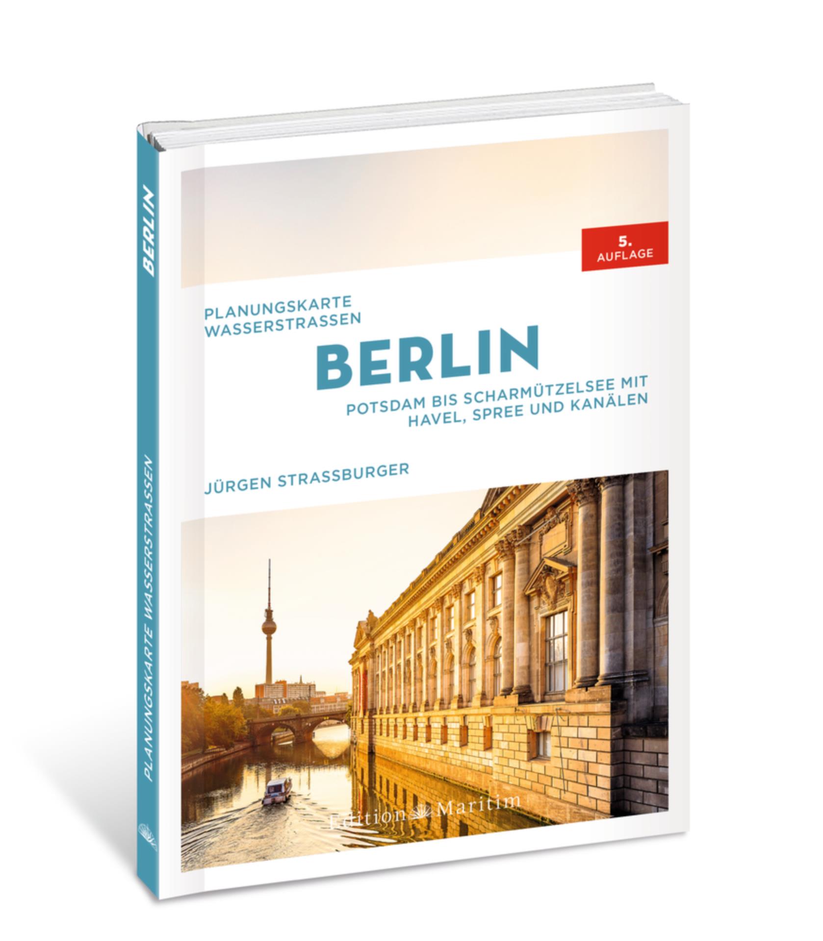 Delius Klasing Planungskarte Wasserstraßen Berlin - Jürgen Straßburger