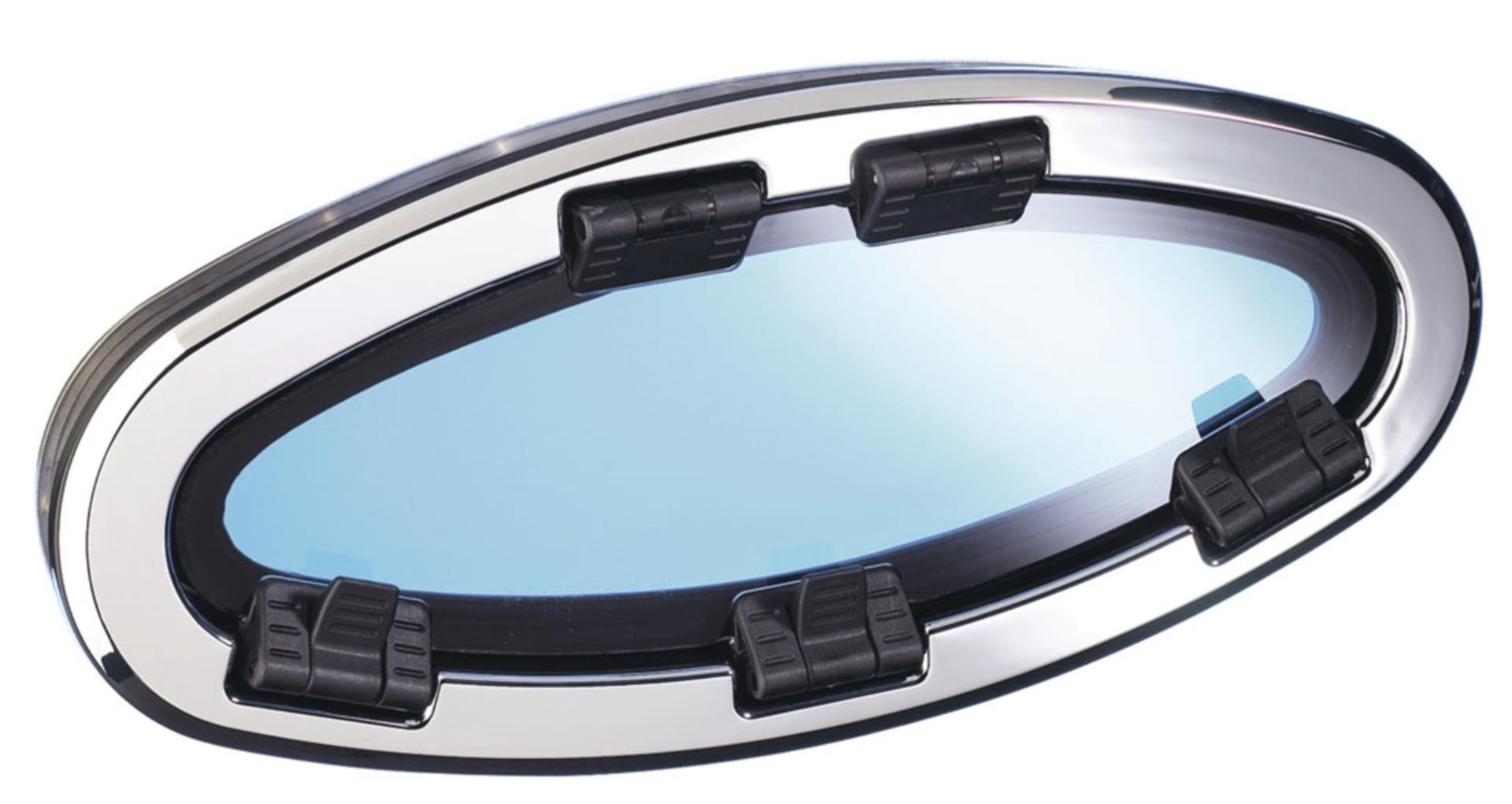 Lewmar Edelstahlfenster Fixedlight, 191 x 367 mm Lewmar Edelstahlfenster Fixedlight, 191 x 367 mm