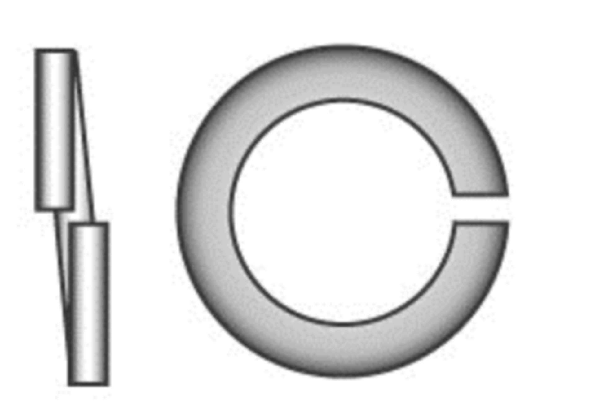 Marinetech M3 mm Federring (20 Sück) DIN A4