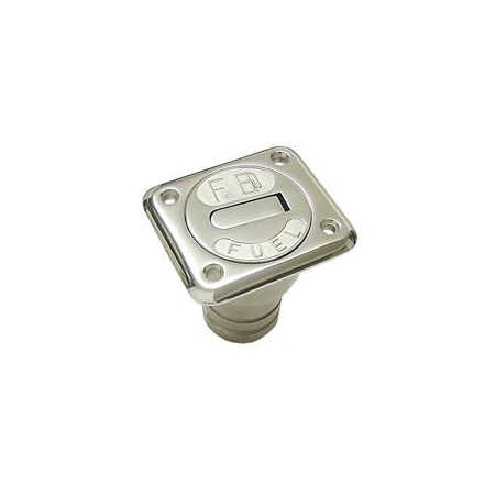 Lindemann Einfüllstutzen Edelstahl Square, Wasser 38 mmØ