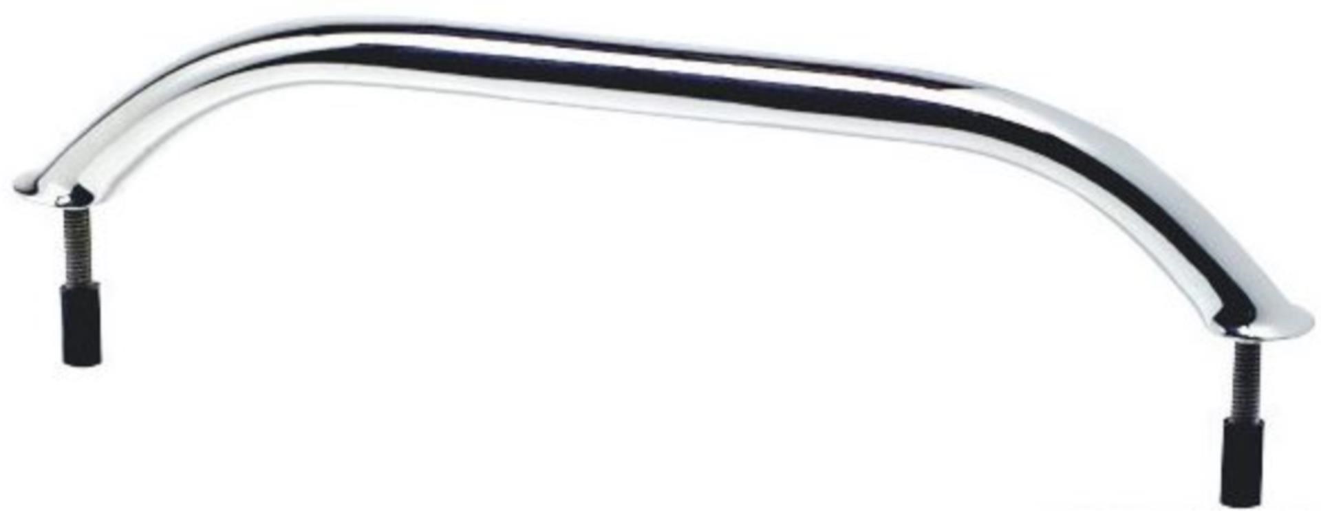 Osculati Edelstahl Handlauf mit verdeckten Montagebolzen, 407 mm