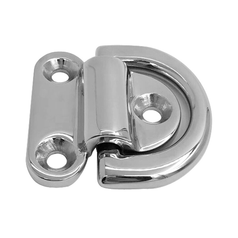 Osculati Klappauge Edelstahl, Grundplatte 48 x 49 mm
