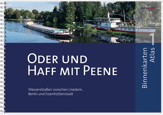 Kartenwerft Binnen Atlas 1, Oder und Haff mit Peene