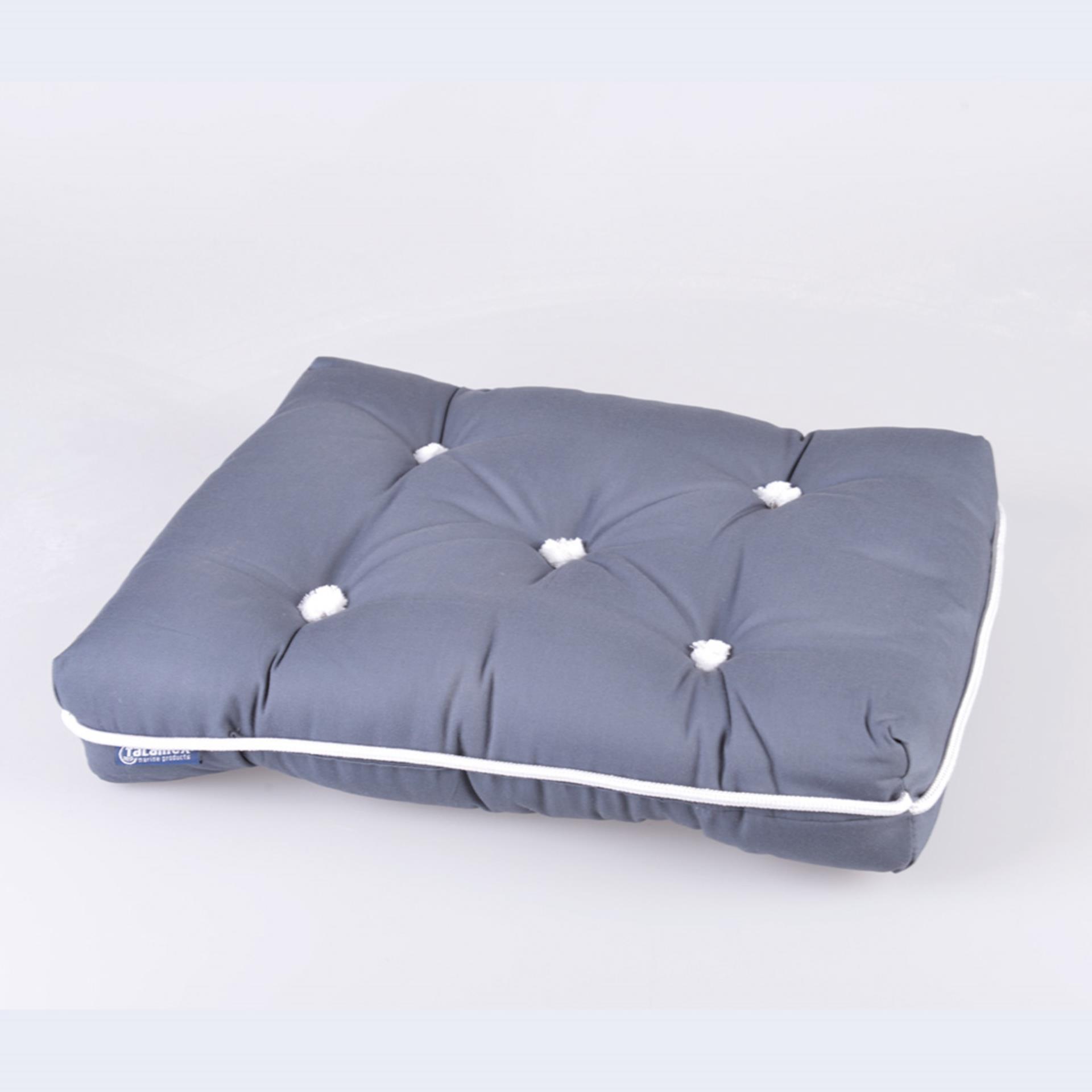 Talamex Kapok Kissen Talamex, dunkelgrau