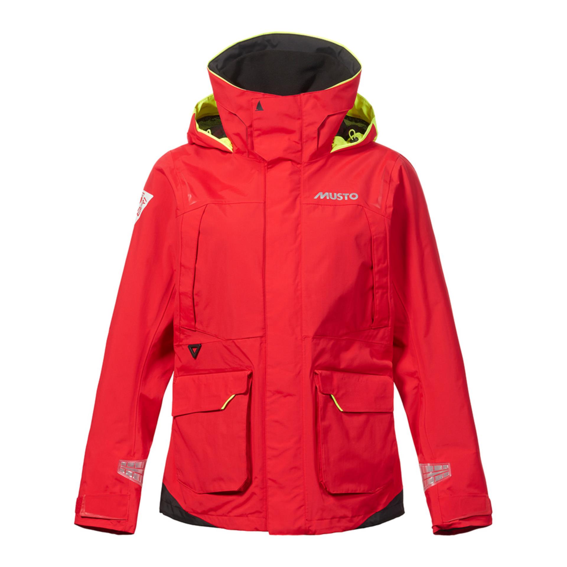Musto BR1 Channel Jacke Damen rot Gr. XS