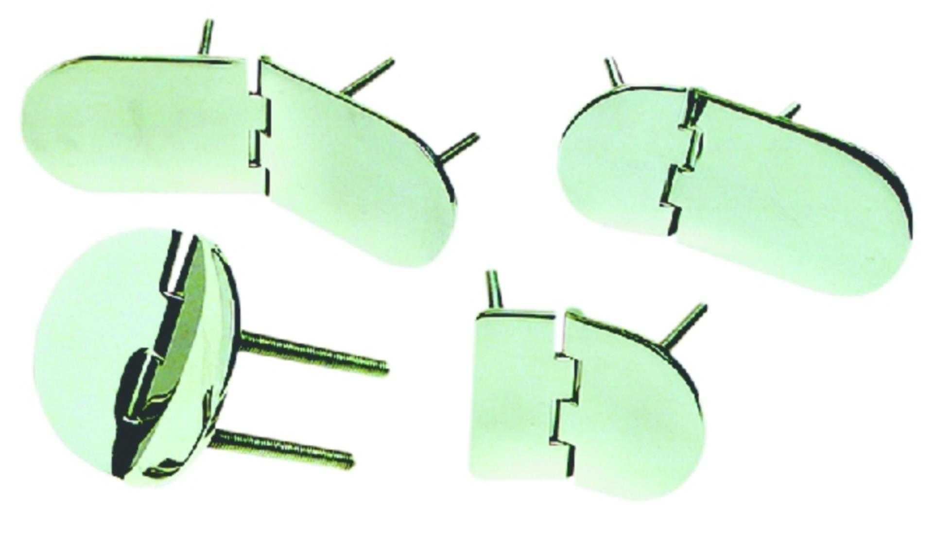Osculati Edelstahlscharnier 141x29mm 95°