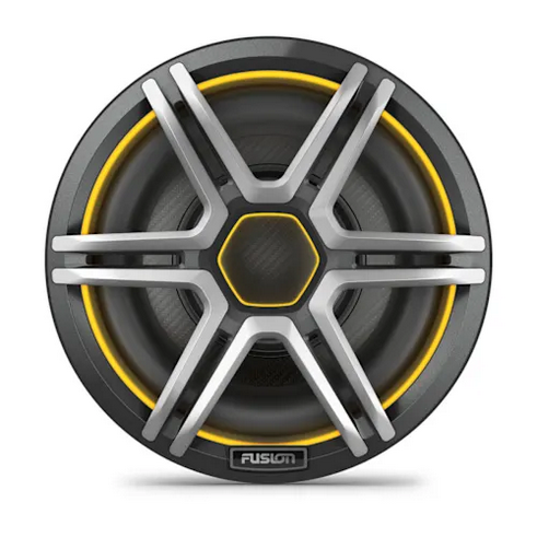 Fusion Apollo Marinesubwoofer 12" LED, grauer Sportgrill