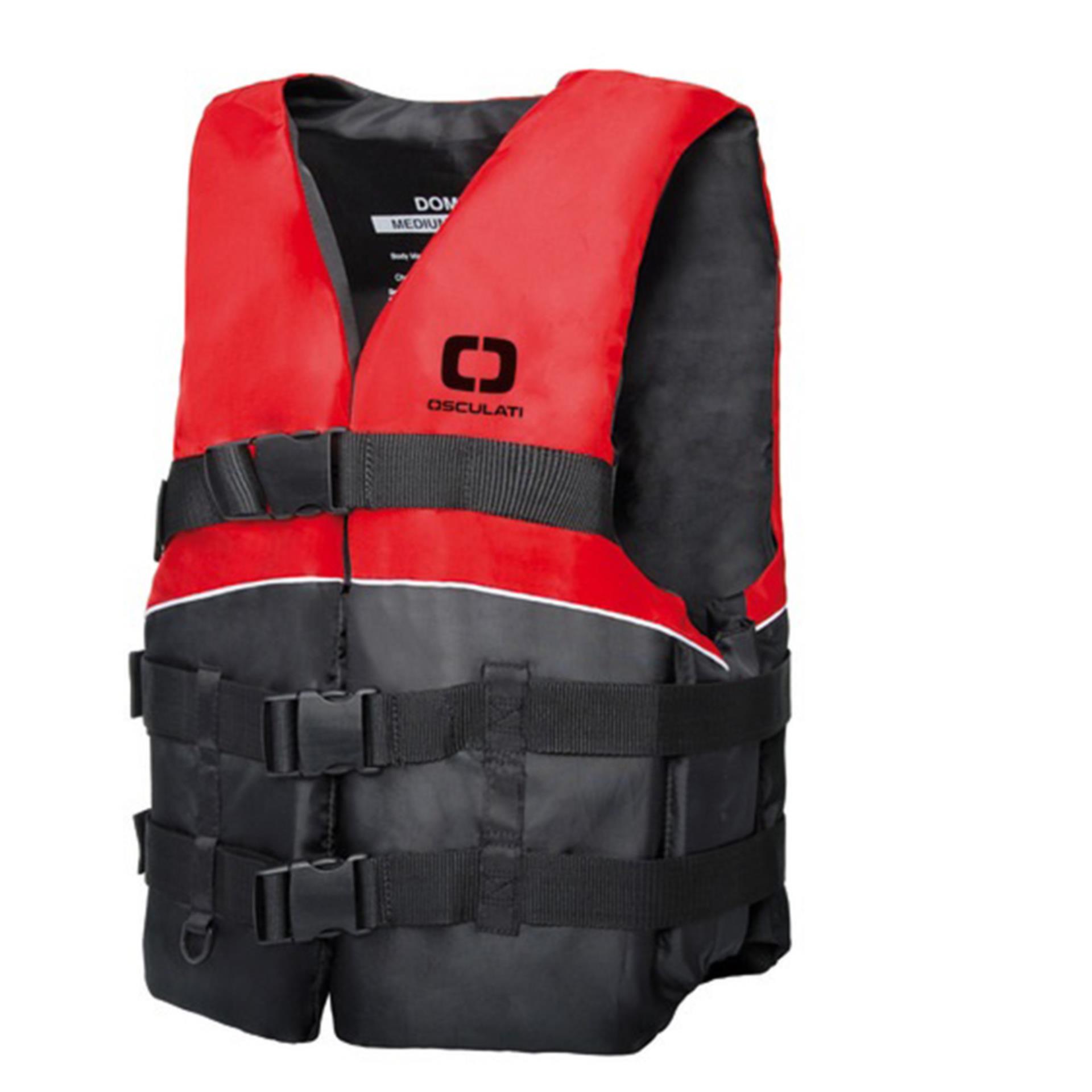 Osculati Dominator Schwimmhilfe 50N Rot / Schwarz, 70 + kg