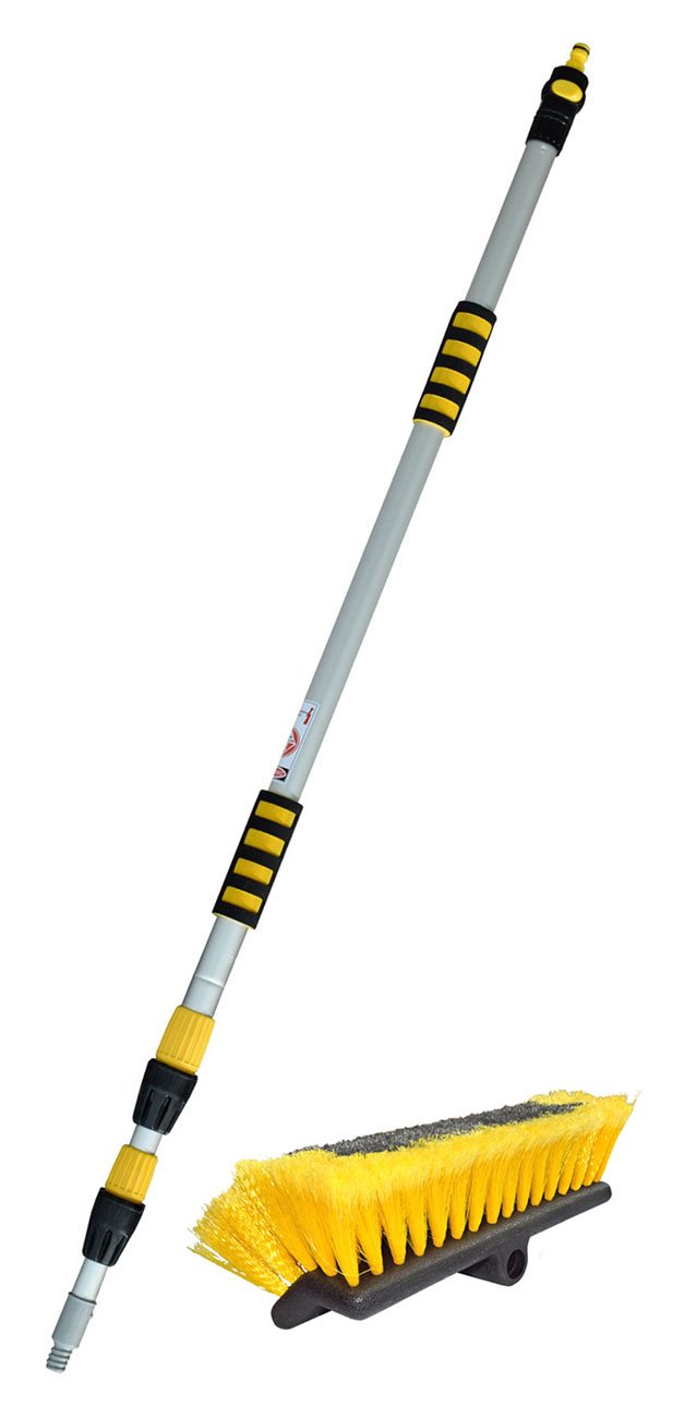 Yachticon Teleskop Alu Schrubber Extralang, 130 - 300 cm