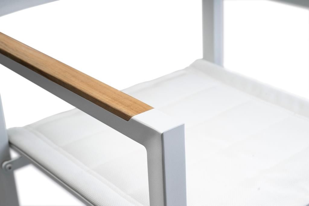 ARC Marine Regiestuhl The Square Aluminium weiß ARC Marine Regiestuhl The Square Aluminium weiß