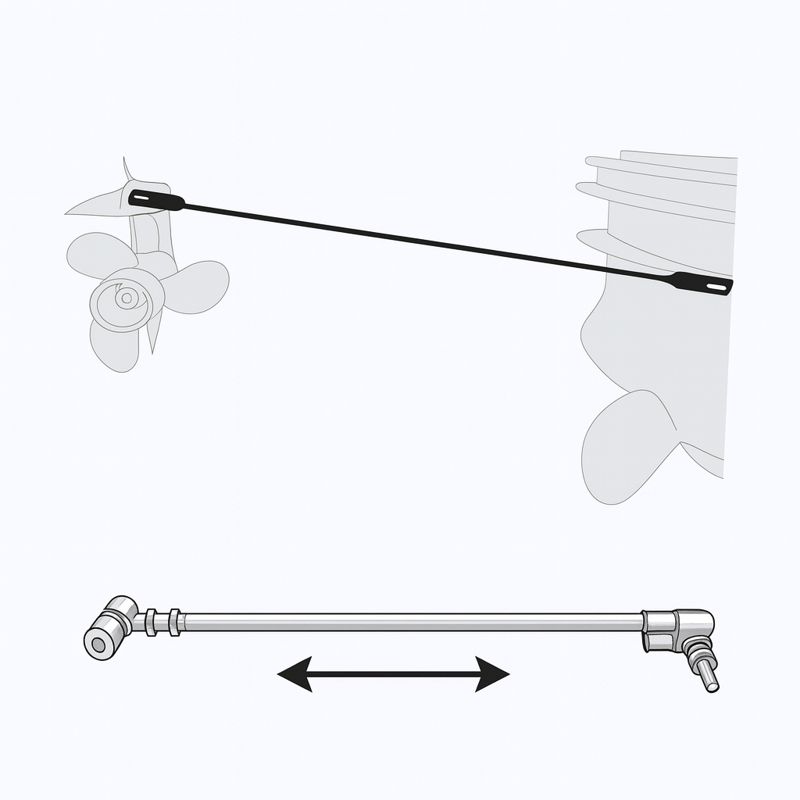 Osculati Verbindungsstange