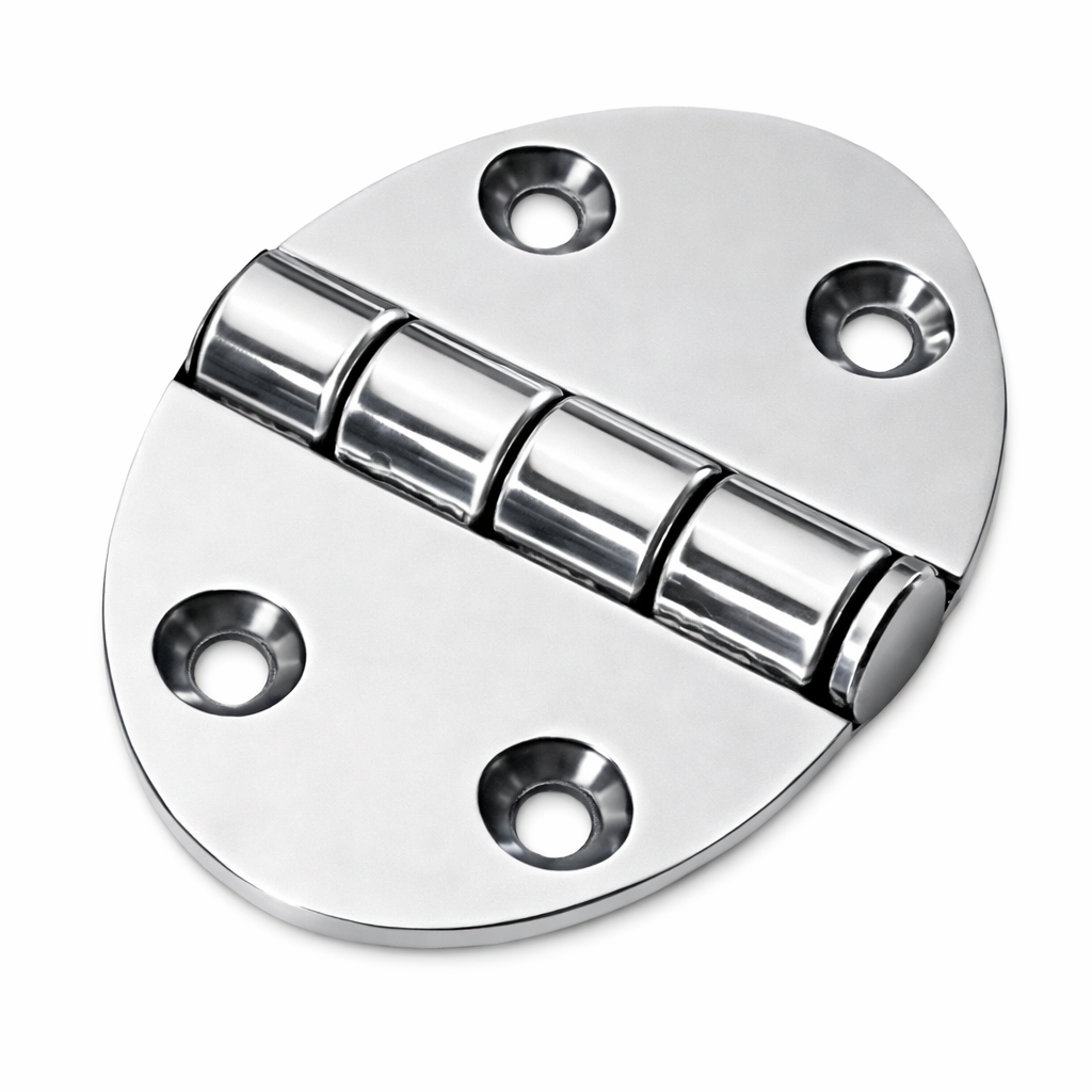 Osculati Edelstahl Schanier, oval 35 x 51 mm