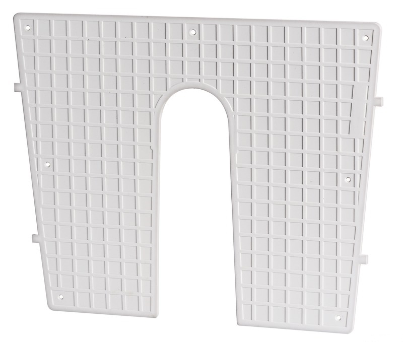 Osculati Heckschutzplatte groß mit Aussparung