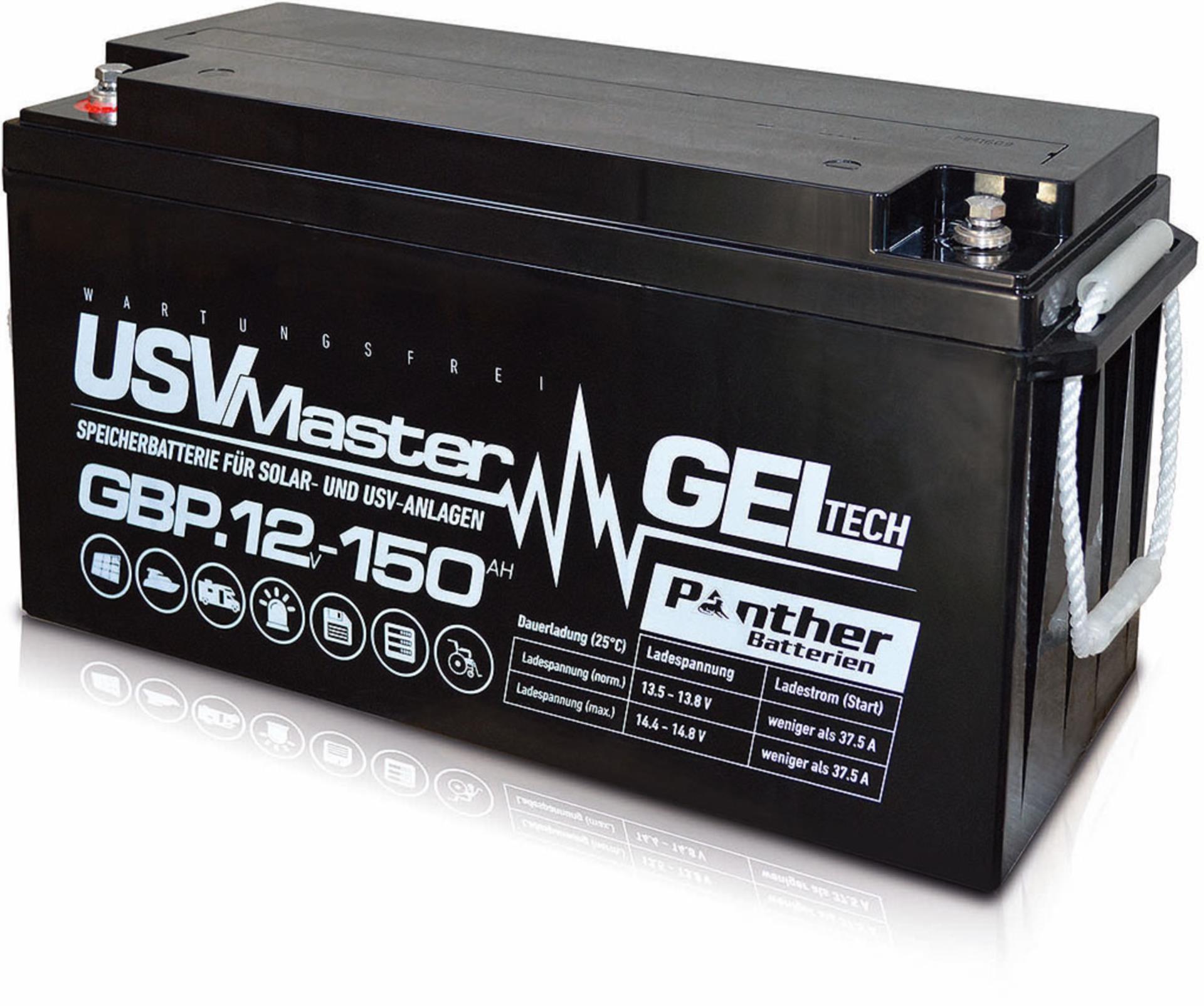 Panther Batterien Panther USV 12 -150 High Performance Gel