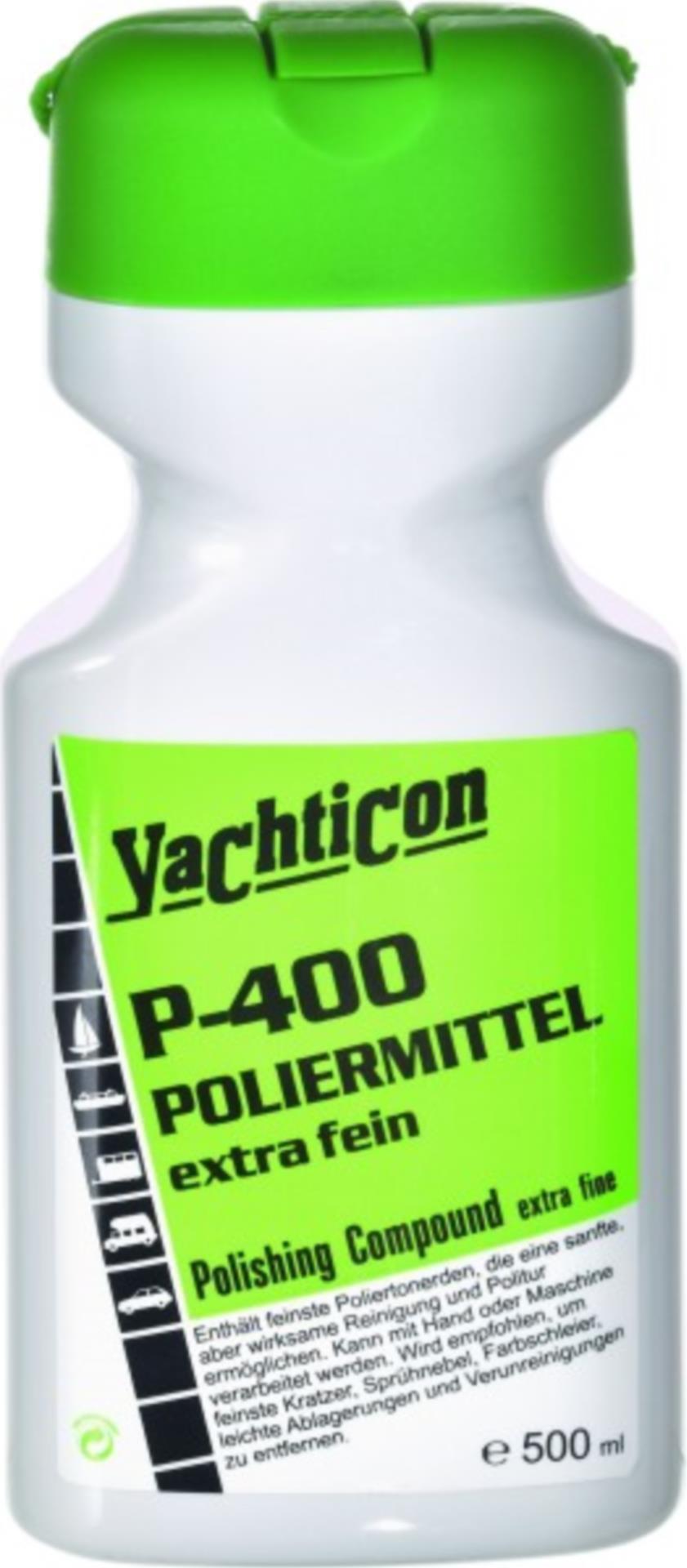 Yachticon P-400 Schleif- & Poliermittel extra fein, 500 ml