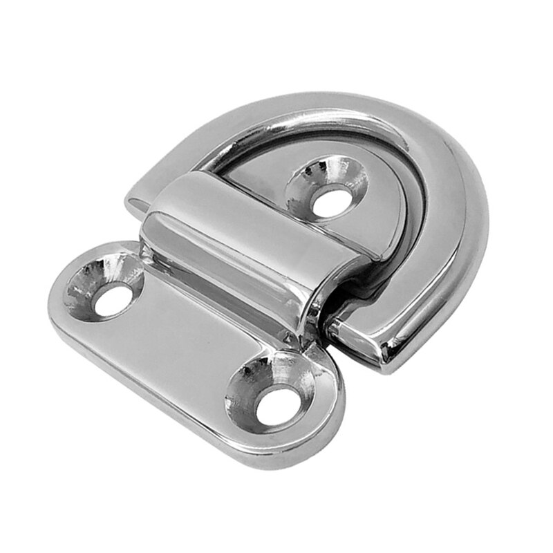 Osculati Klappauge Edelstahl, Grundplatte 48 x 49 mm