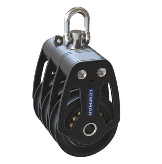 Lewmar HTX Block 50er Ø 3-Scheibig 10 mm