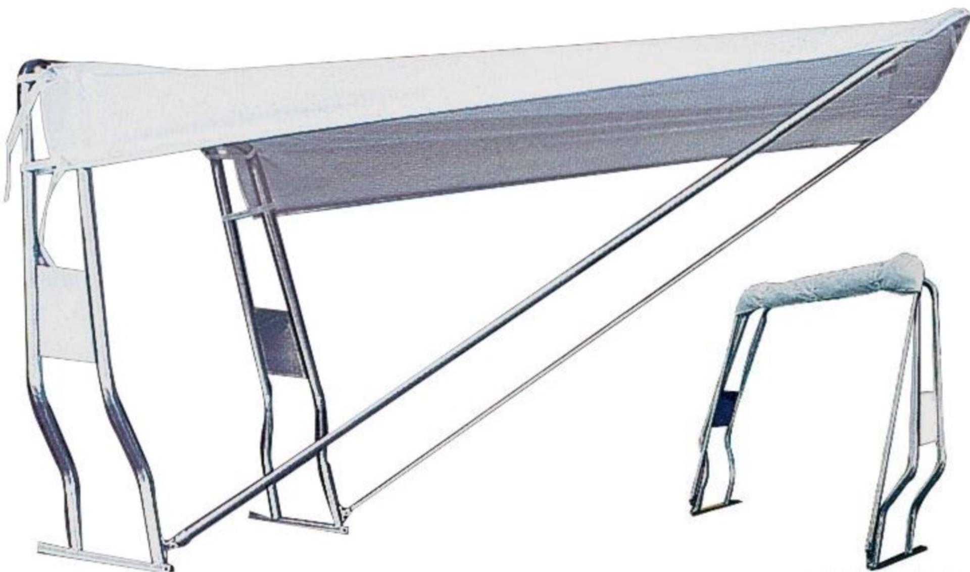 Osculati Bimini für Geräteträger 130 x 150cm weiss