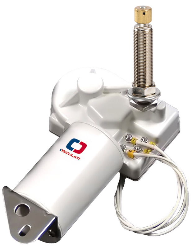 Osculati Motor f. Wischarme u. Wischblätter 12 V 20 W 25 mm