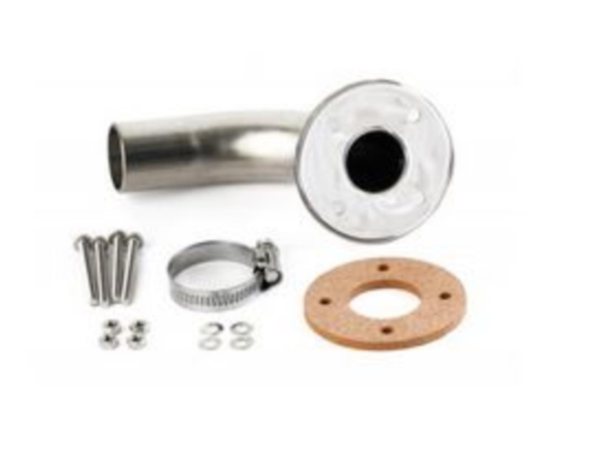 Wallas Abgasstutzen für Seitlichen Austritt (1066)