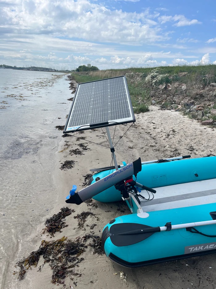 FLINsolar FLINdinghyᐩ 100 W – Solarsystem fürs Schlauchboot