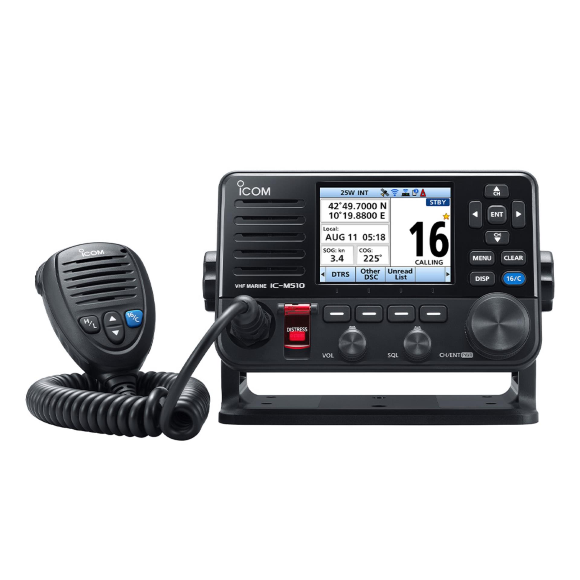 IC-M510E UKW-Marinefunkgerät