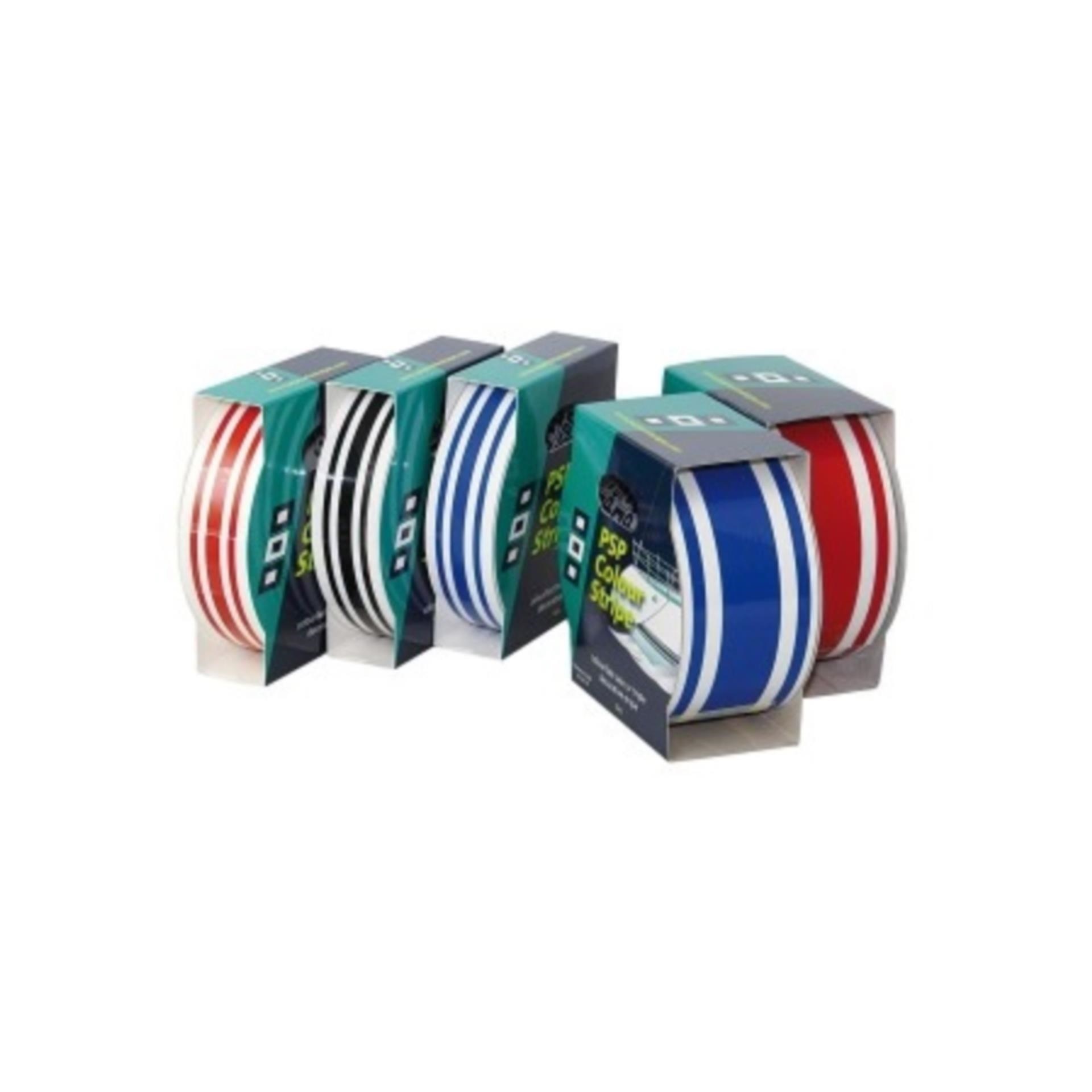 PSP Marine Tapes PSP Zierstreifen dreigeteilt. rot (44 mm x10 Meter)
