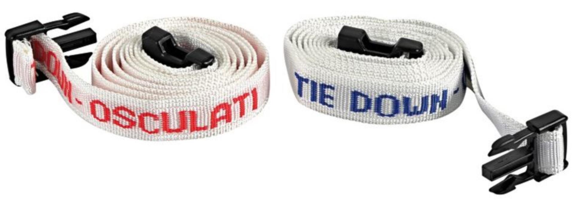 Osculati Zeising Set 2 x weiß / rot & 2 x weiß / blau