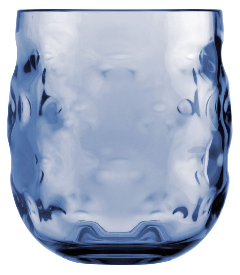Marine Business Moon Wasserglas, 6er Set, 360ml,  blau