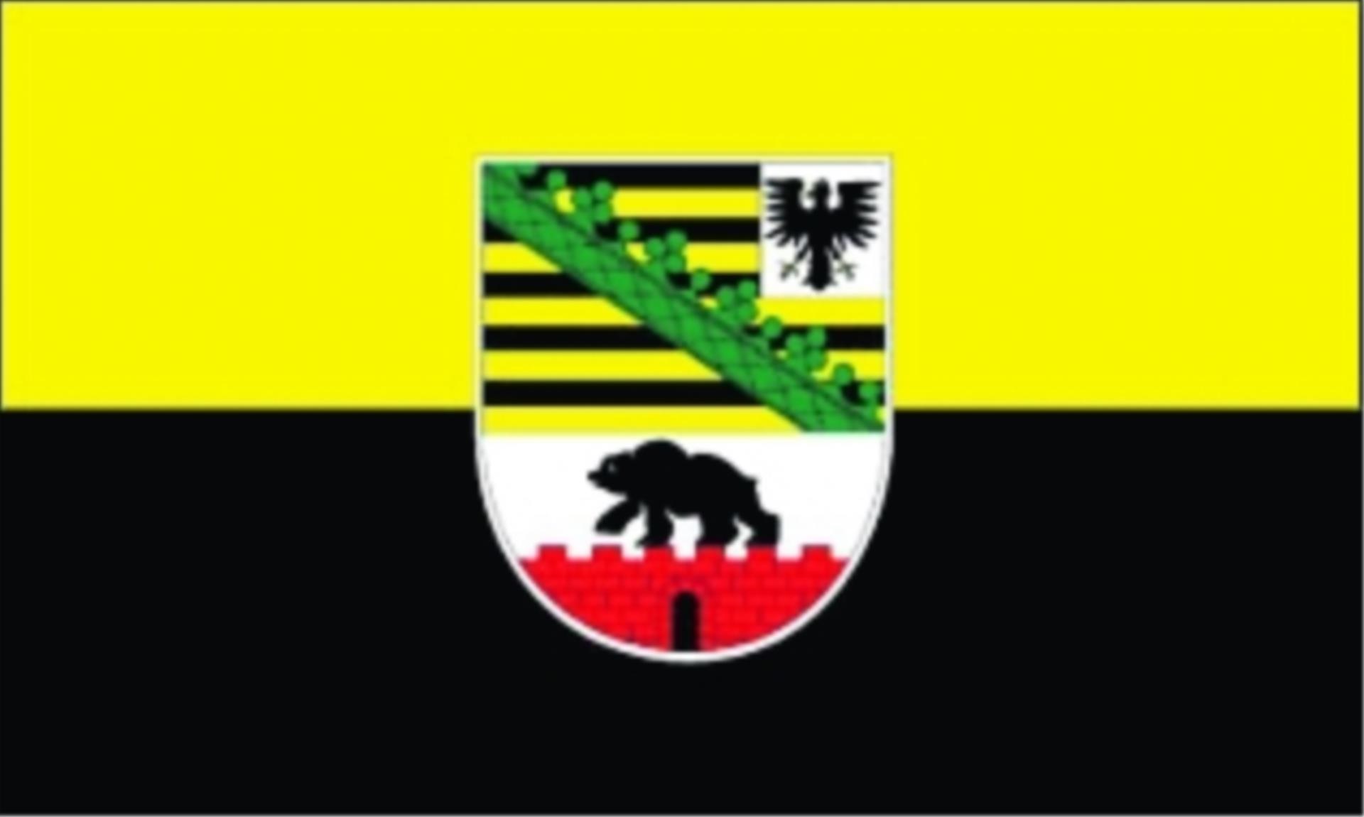 Talamex Flagge Sachsen-Anhalt, 20 x 30 cm