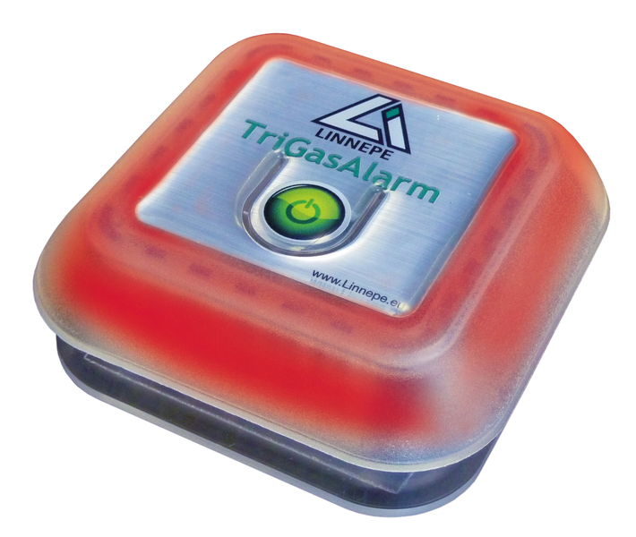 carbest Gaswarngerät TriGas mit Sirene