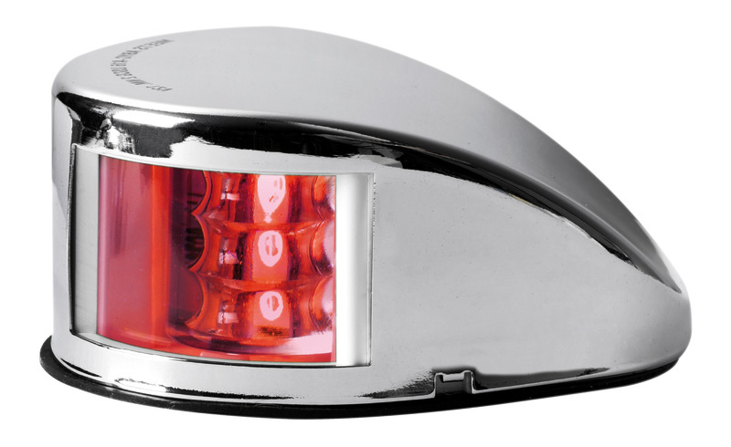 Osculati LED Navigationslicht Backbord 12 V, Edelstahl