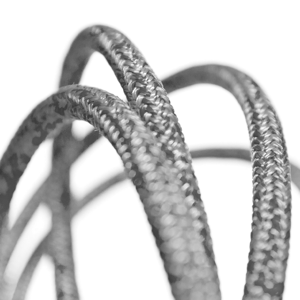 Gleistein MegaTwin 07 Universalleine silbergrau, 10 mmØ