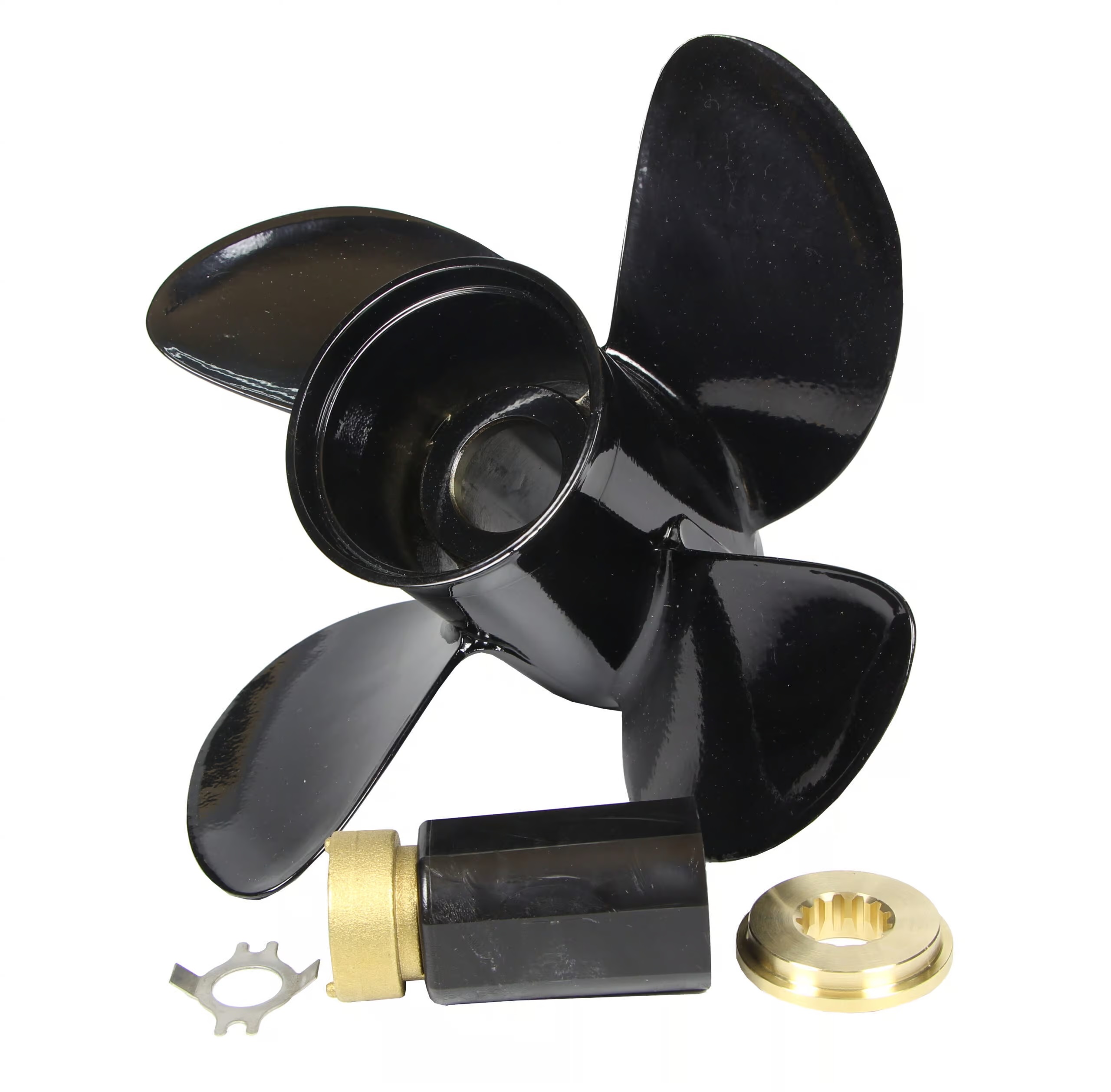 Solas & BS.PRO Propeller Propeller 10-1/8 x 15 (4-Blatt) für Mercury 25 - 70 PS 