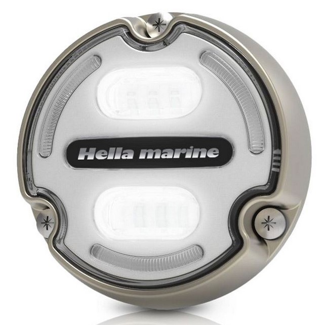 Hella Unterwasserleuchte Apelo A2, Lichtfarbe blau/weiß