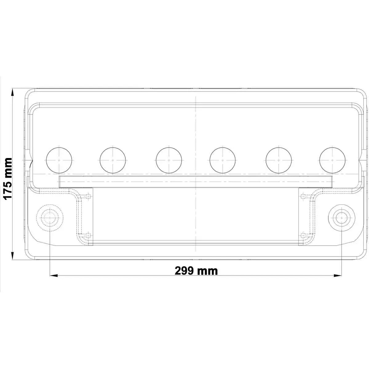 Vetus AGM Batterie 100 Ah, 345 x 175 x 230 mm, 26,8 kg Vetus AGM Batterie 100 Ah, 345 x 175 x 230 mm, 26,8 kg