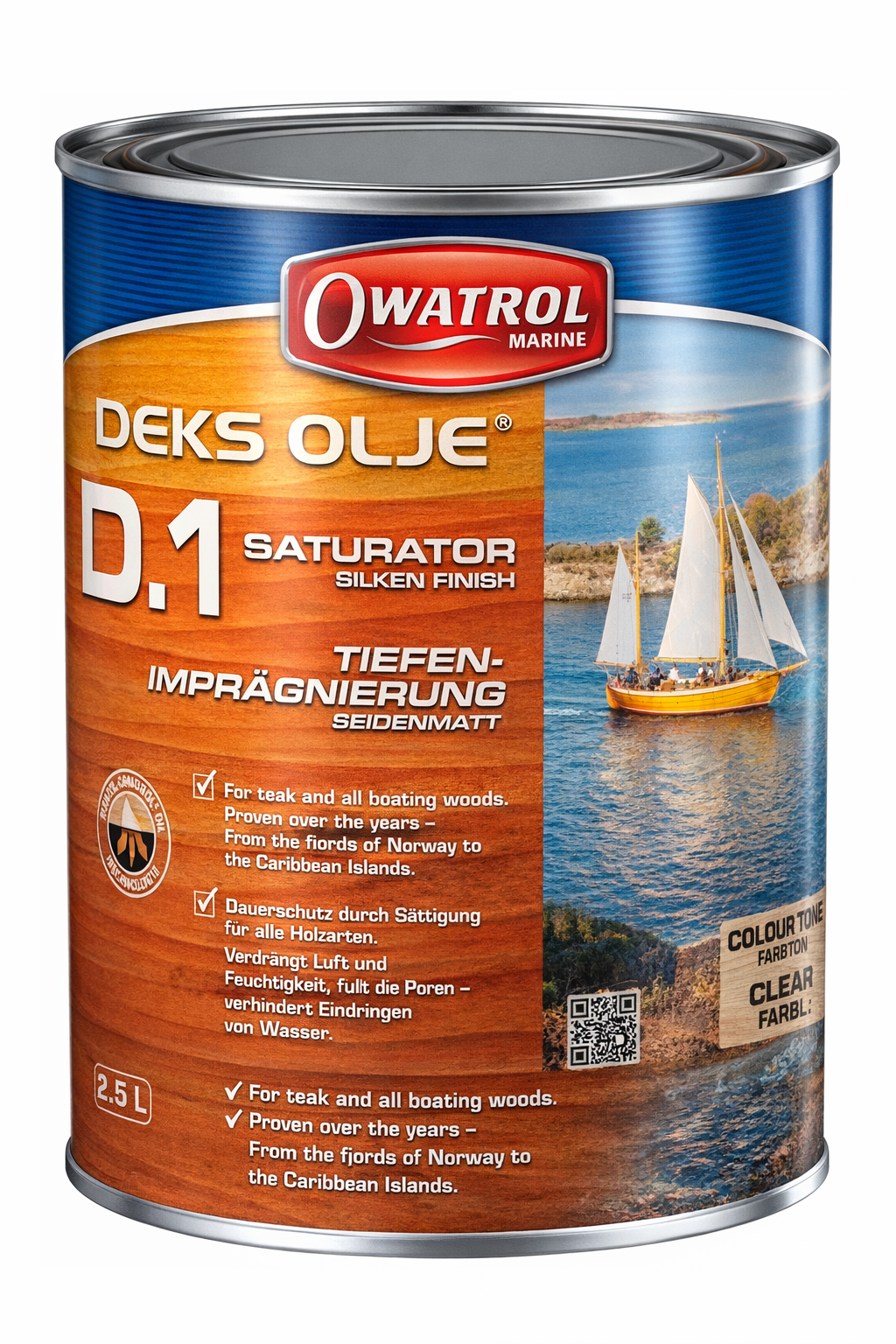 Owatrol Deks Olje D1, 1000 ml