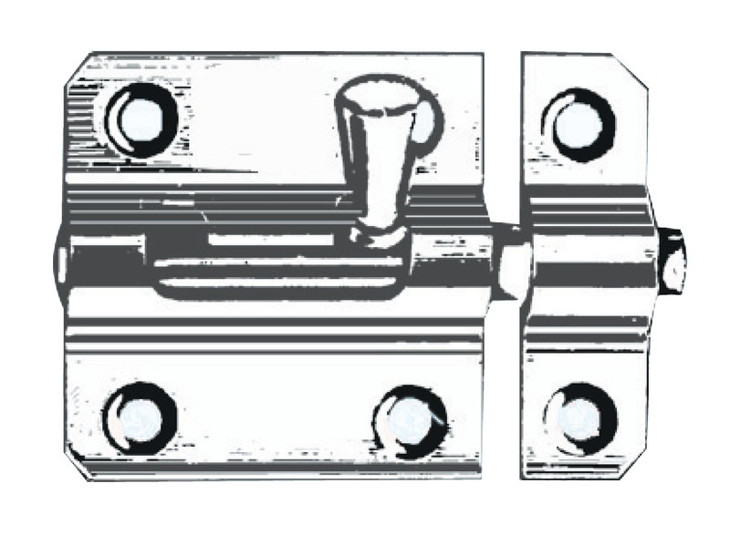 Osculati Bolzenriegel, 60 mm