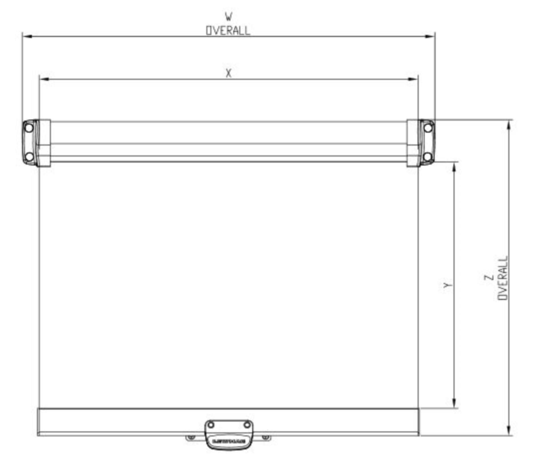 Lewmar Verdunklungsrollo Größe 0 (PL0)
