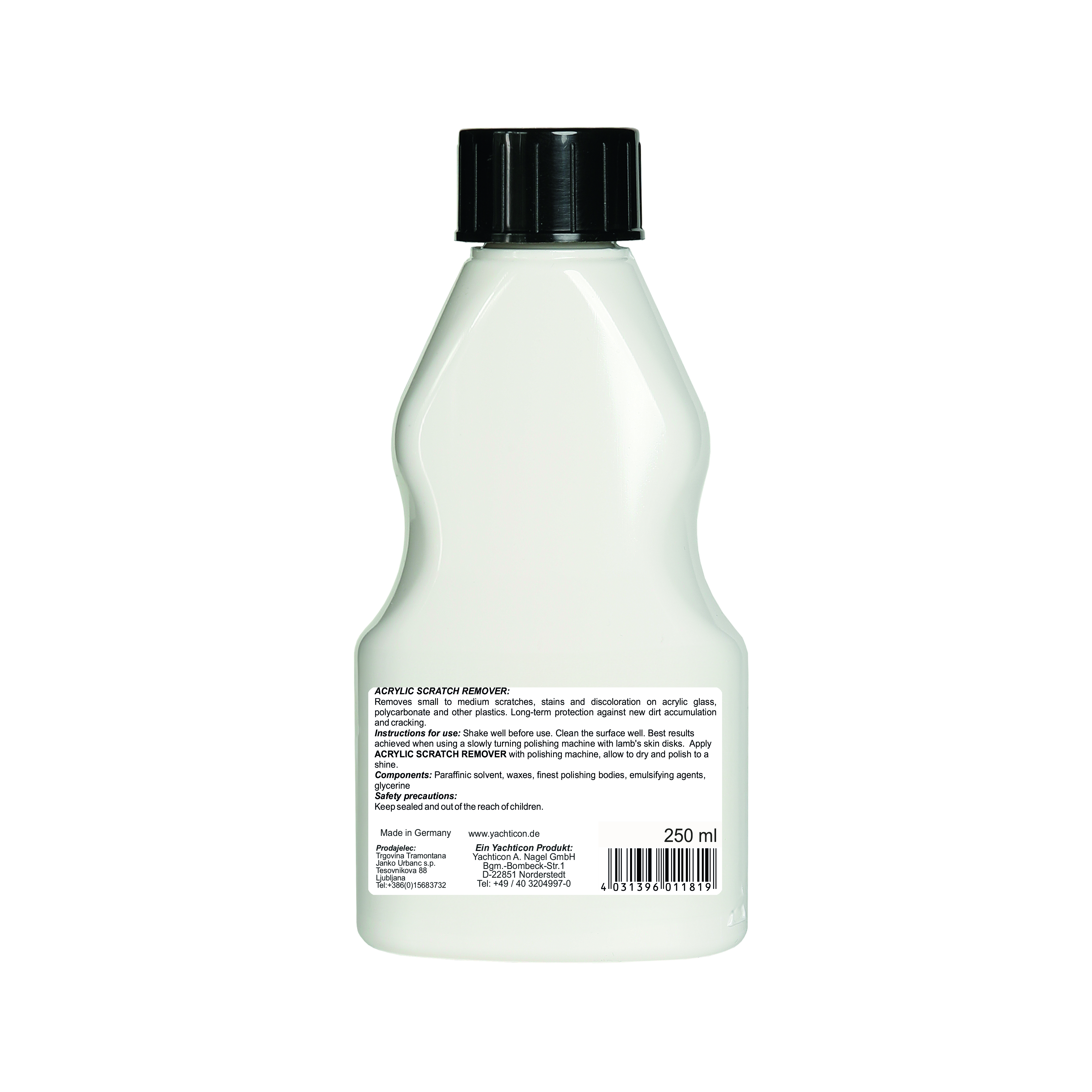 Yachticon Acrylglas Kratzerentferner, 250 ml