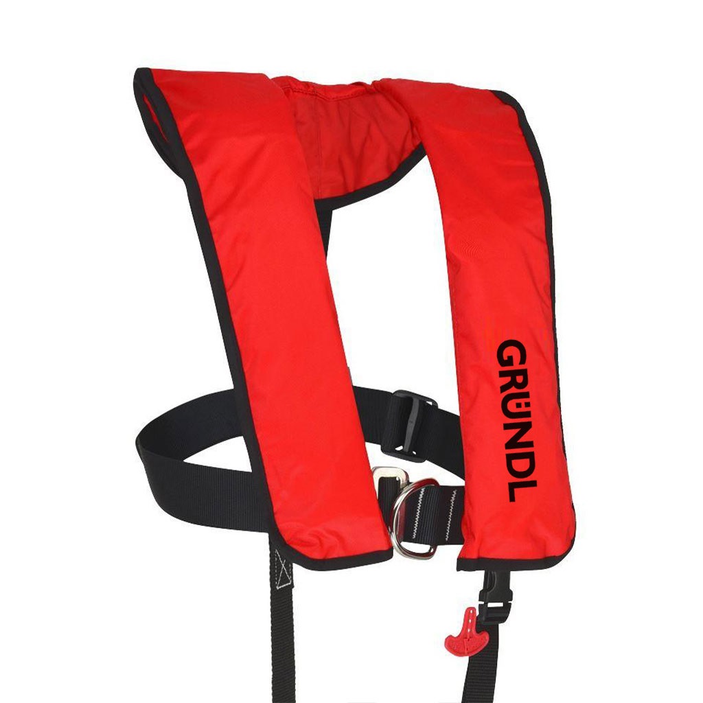 SOSTechnic Gründl Automatik Rettungsweste NAUTIC PRO 275, rot