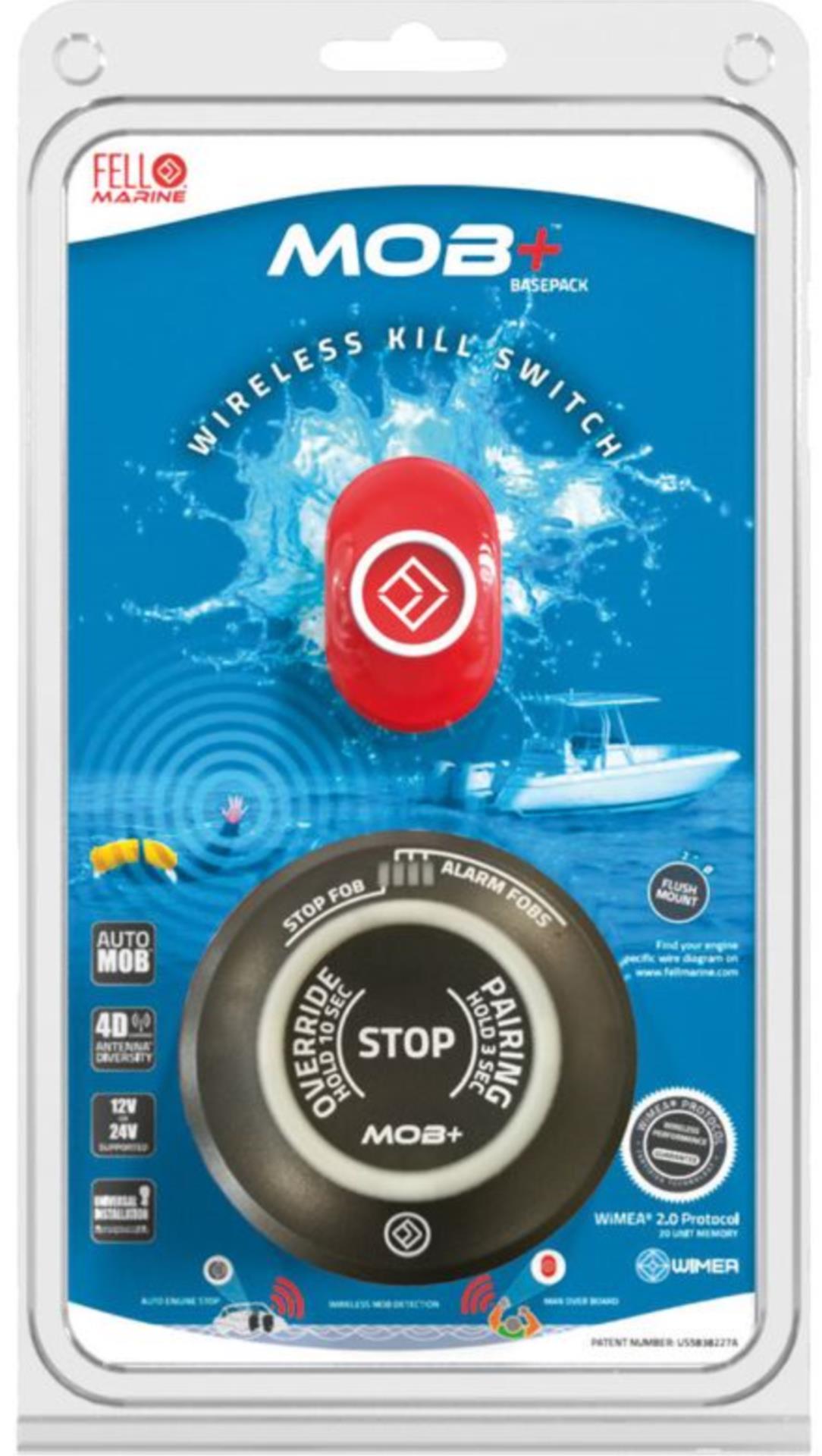 Fell Marine MOB MOB+ Basepack, Grey 