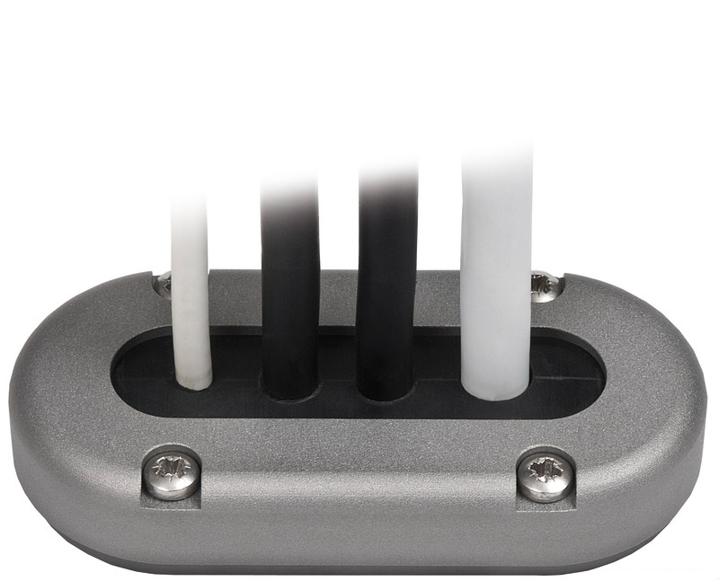 ScanStrut Kabeldurchführung Scanstrut, Kunststoff Oval (99 x 48 mm,15 mmØ)