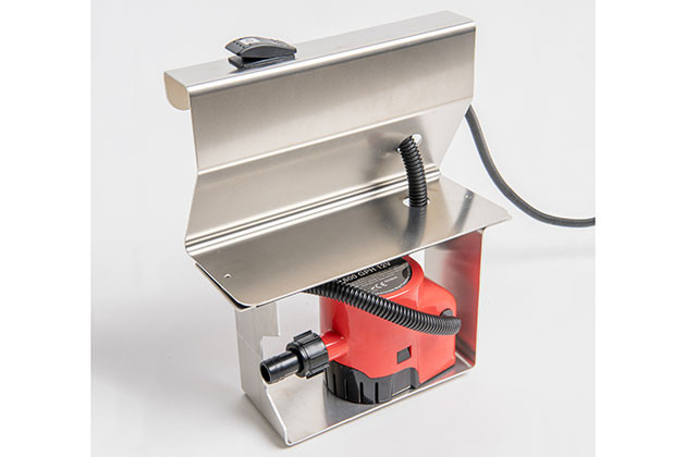 Bausatz elektrische Bilgenpumpe für Boote ohne Steuerkonsole ab Mj. 07