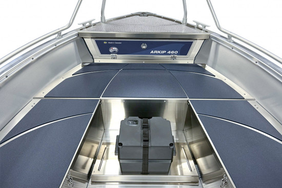 Batteriehalter Bodenplazierung Arkip 460 inkl. Batteriekasten