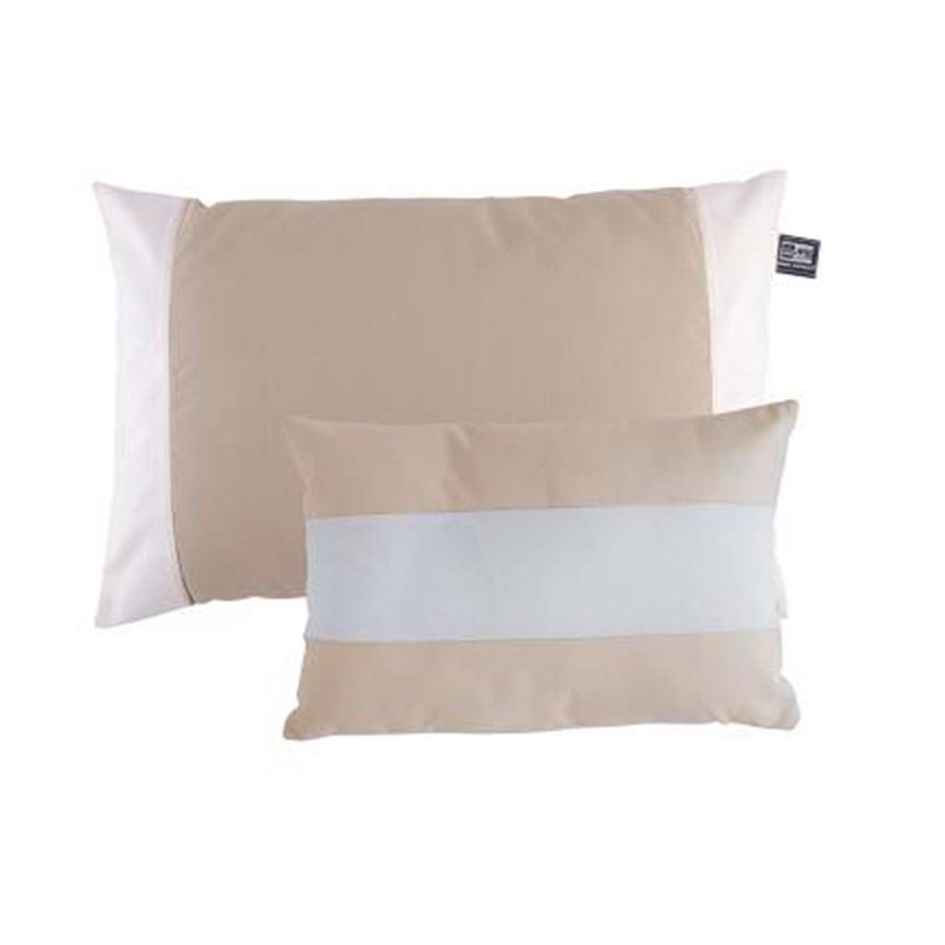 Marine Buisness Waterproof Kissenset Groß & Klein, Sand & White 